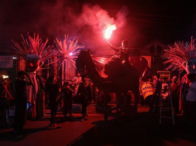 Meriah Takbiran di Berbagai Daerah Sambut Lebaran