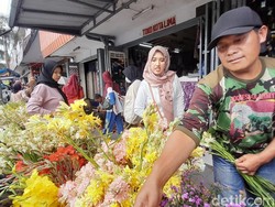 Asa Penjual Bunga di Sumedang, Bisa Raup Cuan Meski Omzet Turun