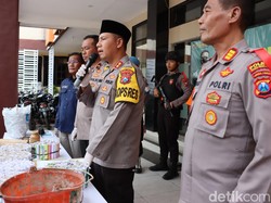 Peracik Mercon dan Bondet untuk Malam Takbiran di Probolinggo Ditangkap