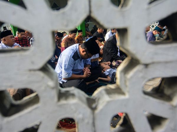 Salat Idul Fitri Jemaah Muhammadiyah di Berbagai Daerah