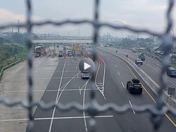 Video: Sepinya Lalin di Exit Tol Cileunyi saat H-1 Lebaran