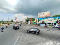 Arus Lalin Simpang Mengkreng Kediri Masih Landai, Polisi Siagakan Tim Urai