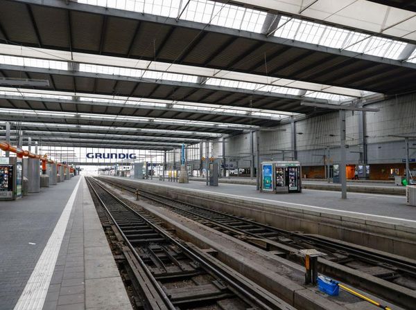 Stasiun di Munich Jerman Kosong Imbas Pegawai Kereta Mogok Kerja