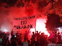Meriahnya Takbir Keliling di Kota Malang Sambut Idul Fitri