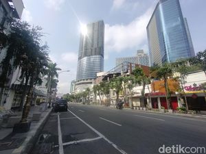 Potret Sepinya Surabaya Ditinggal Mudik Potret Sepinya Surabaya Ditinggal Mudik
