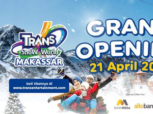 Serbuu! Trans Snow World Makassar Resmi Dibuka Hari Ini