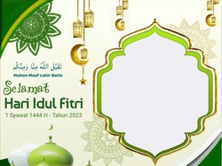 37 Bingkai Foto Idul Fitri 2025 Gratis beserta Ucapannya, Yuk Bagikan!