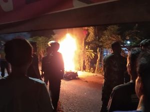 Heboh Keributan hingga Bakar Motor di Banguntapan Bantul, Ini Kata Polisi
