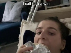 Gegara Pesan Makanan Online, Wanita Ini Selamat dari Keadaan Darurat