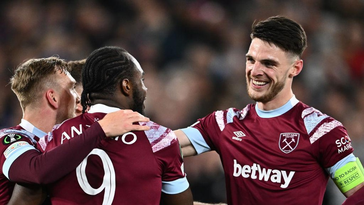West Ham United lolos ke Semifinal Europa Conference League (Getty Images/Sebastian Frej/MB Media)