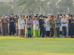 3.000 Umat Muslim Salat Id di Lapangan Mangupraja Mandala
