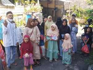 Tradisi Malaidinan Meriahkan Idul Fitri di Tunggal Sari Tabanan