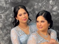 Gaya Annisa Pohan di Pemotretan Lebaran Keluarga SBY, Pakai Heels Rp 18 Juta