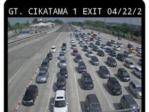 GT Cikampek Utama Lancar Jaya di Hari Pertama Lebaran