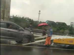 Kecelakaan Beruntun Terjadi di Tol Padalarang-Cileunyi Km 132