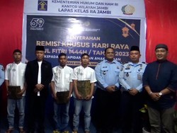 Lebaran Tiba! 985 Narapidana Lapas Jambi Dapat Remisi Khusus
