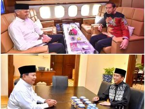 Momen Jokowi Bersama 2 Capres: Ganjar Pranowo dan Prabowo Subianto