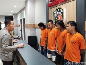 Aksi Sok Jago 4 Preman Hajar Pesilat Gresik Berujung Sesal Lebaran di Bui Aksi Sok Jago 4 Preman Hajar Pesilat Gresik Berujung Sesal Lebaran di Bui