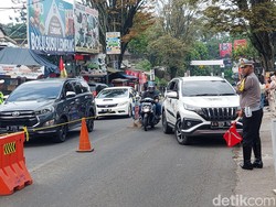 Lembang Padat, Polisi Berlakukan One Way