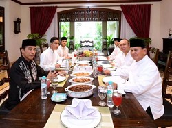 Prabowo Temui Presiden Jokowi di Solo, Makanan Apa yang Disuguhkan?