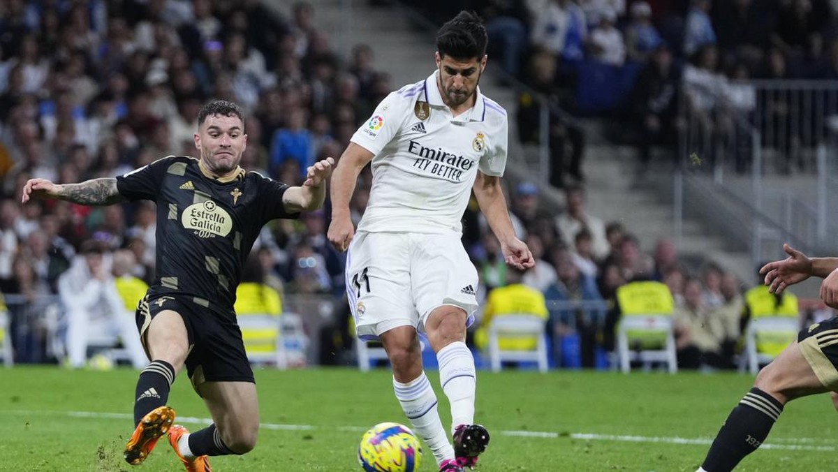 Real Madrid menang atas Celta Vigo. (Foto: AP/Manu Fernandez)