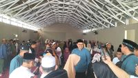 Suasana Idul Fitri di Tenda Pengungsian Gempa Cianjur