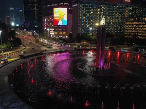 Suasana Lalin Ibu Kota di Hari Kedua Lebaran