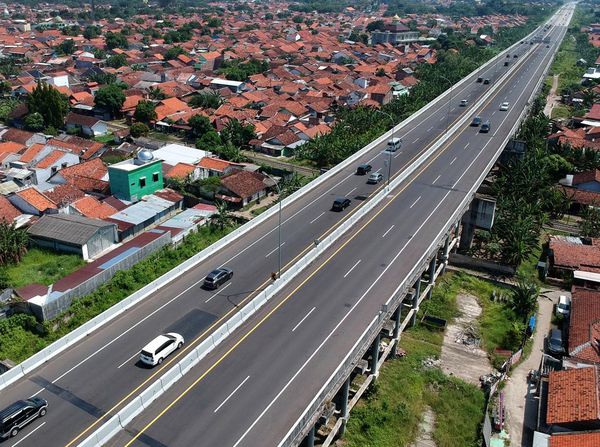 Arus Balik Jalan Tol Mulai Meningkat