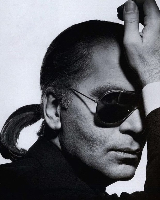 Foto: instagram.com/themetgalaofficial Karl Lagerfeld/