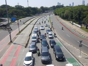 H+2 Lebaran, Jalan Perintis Kemerdakaan Lancar