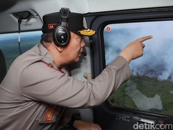 Kebakaran Hutan di 2 Daerah, Kapolda Riau Turun Tangan Langsung
