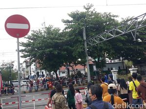 Perlintasan KA Teteg Malioboro Dipasangi Portal Permanen buat Motor