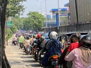 Lalin TB Simatupang-Ragunan Bak Hari Kerja, Libur H+2 Lebaran Macet