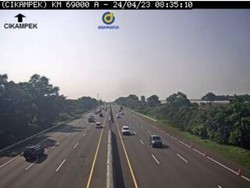 Puncak Arus Balik Mulai Hari Ini, Lalin di Tol Arah Jakarta Masih Lancar