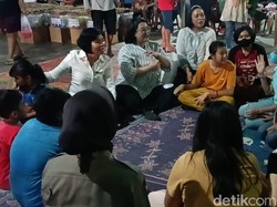 Polisi Gelar Trauma Healing ke Korban Kebakaran di Medan