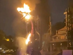 Disneyland Anaheim Kebakaran, Tak Ada yang Terluka