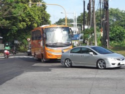 Arus Balik, Polisi Alihkan Pemudik Bermobil Lewat Terminal Mengwi