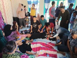 Kapal Tugboat Tenggelam di Perairan Pangkep Alami Mati Mesin-Dihantam Ombak