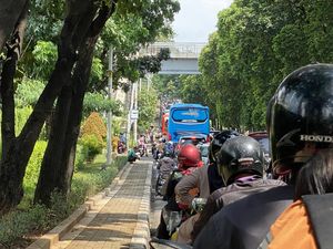 3 Hari Berturut-turut TB Simatupang Arah Ragunan Macet Kala Libur Lebaran