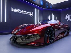 Bukan Mobil Listrik Biasa, MG Cyberster Meluncur di Auto Shanghai 2023