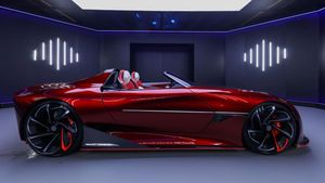 Sangarnya Tampang Mobil Sport Listrik MG Cyberster yang Baru Meluncur