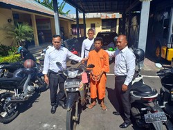 Kepepet Hidupi Anak, Papa Muda di Buleleng Nekat Curi Motor