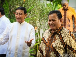 Kunjungi Rumah Wiranto, Prabowo: Berlebaran, Halal Bihalal