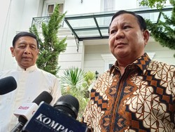 Prabowo Silaturahmi ke Wiranto: Beliau Senior, Pendahulu Saya Jadi Menhan