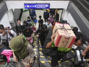 KAI Catat 42 Ribu Penumpang Tiba di Jakarta di H+3 Lebaran