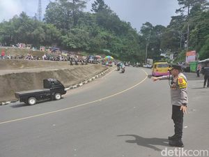 Akhirnya! Terapkan One Way Jalur Cianjur-Puncak Lancar Jaya Akhirnya! Terapkan One Way Jalur Cianjur-Puncak Lancar Jaya