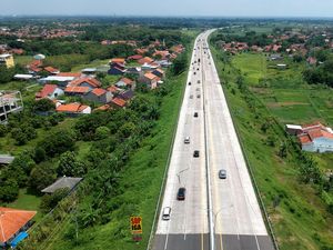 Tol Pejagan-Pemalang Tampak Lengang saat Puncak Arus Balik