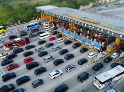 H+9 Lebaran, GT Cikampek Utara Dipadati Pemudik Arah Jakarta