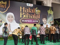 Khofifah Imbau ASN Gercep-Gaspol Saat Halalbihalal dan Hari Pertama Kerja