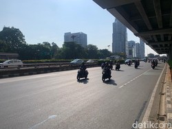 Usai Libur Cuti Bersama Lebaran, Jalanan Jakarta Masih Lancar